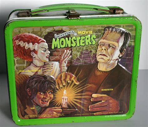 Metal Monster Lunch Box 